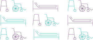 Mobility equipment icons
