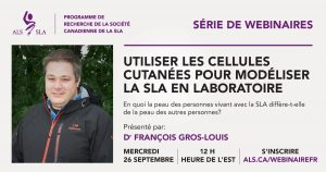 Francois Gros-Louis webinar graphic in French